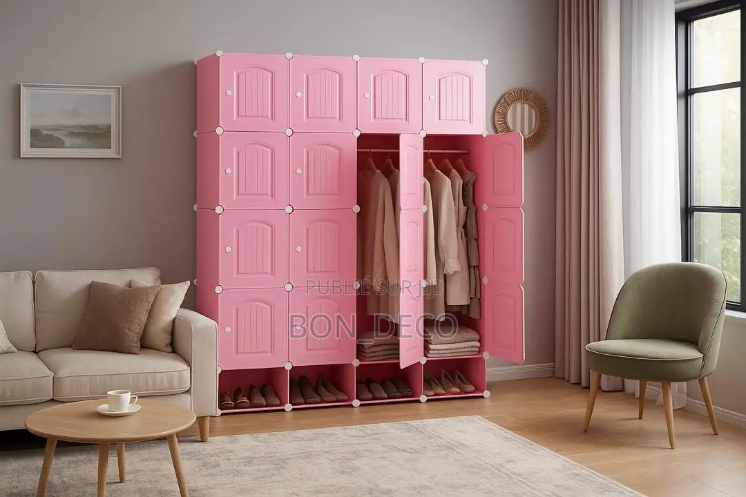 Armoire Plastique (4 Battant )