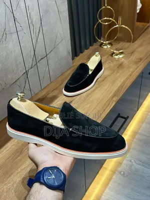 Photo - Mocassin Nopoli Matière Daim Intérieur Cuir 40 41 42 43 44 45 46