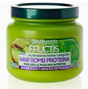Photo - Garnier Fructis Masque Capillaire Nutri Boucles Hair Bomb Protéine