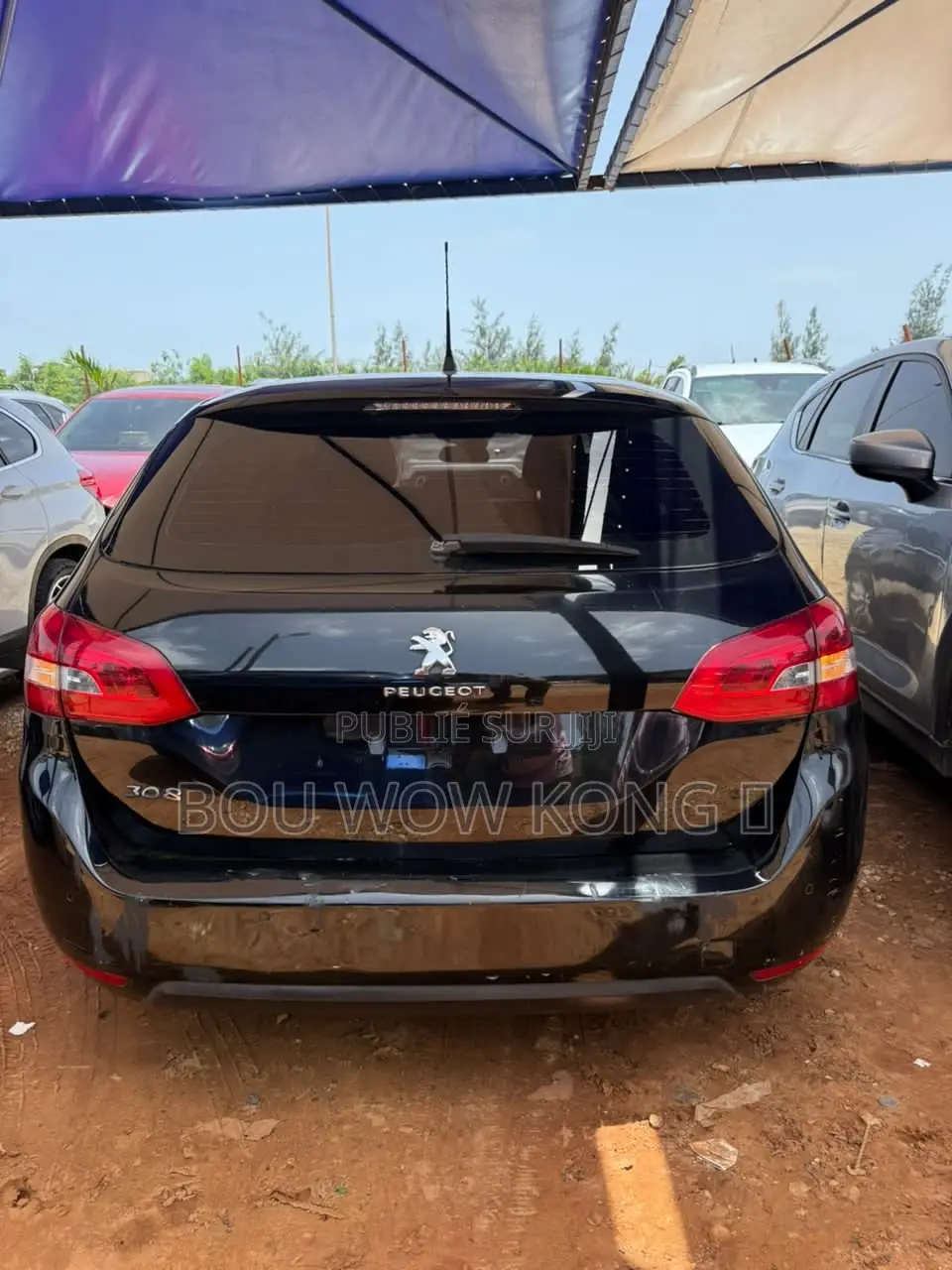 PEUGEOT 308 2017 Noir Mat