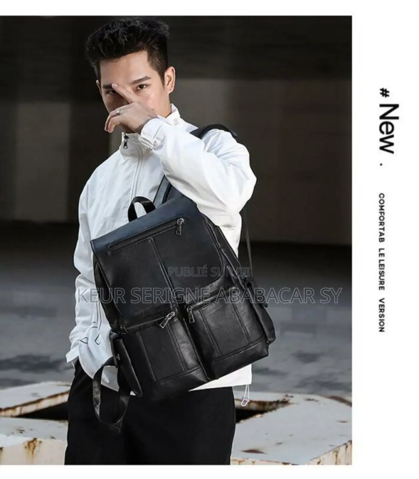 Sac À Dos Sémi Cuir Pour Femme