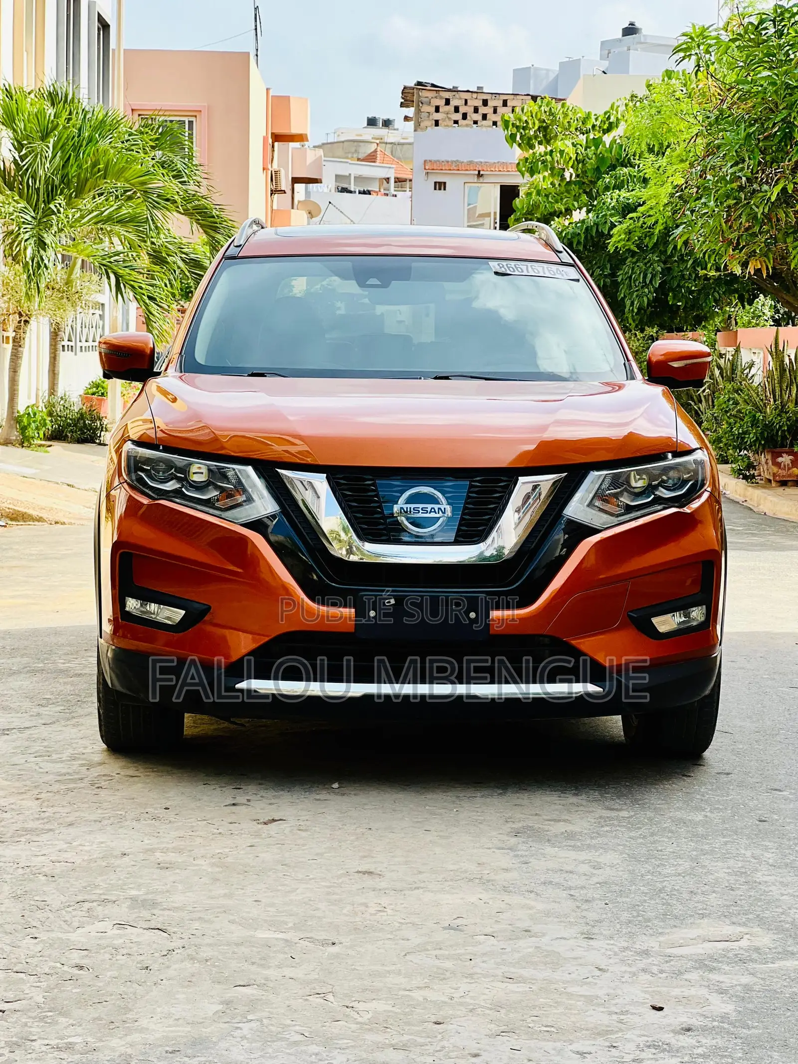 Nissan Rogue 2017 Orange