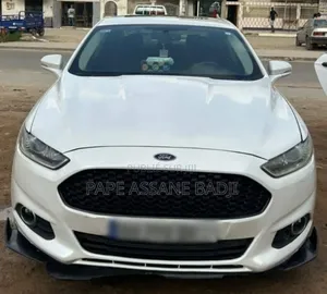 Ford Fusion SE 4dr Sedan AWD w/EcoBoost (2.0L 4cyl Turbo 6M) 2015 Blanc