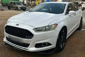 Ford Fusion SE 4dr Sedan AWD w/EcoBoost (2.0L 4cyl Turbo 6M) 2015 Blanc