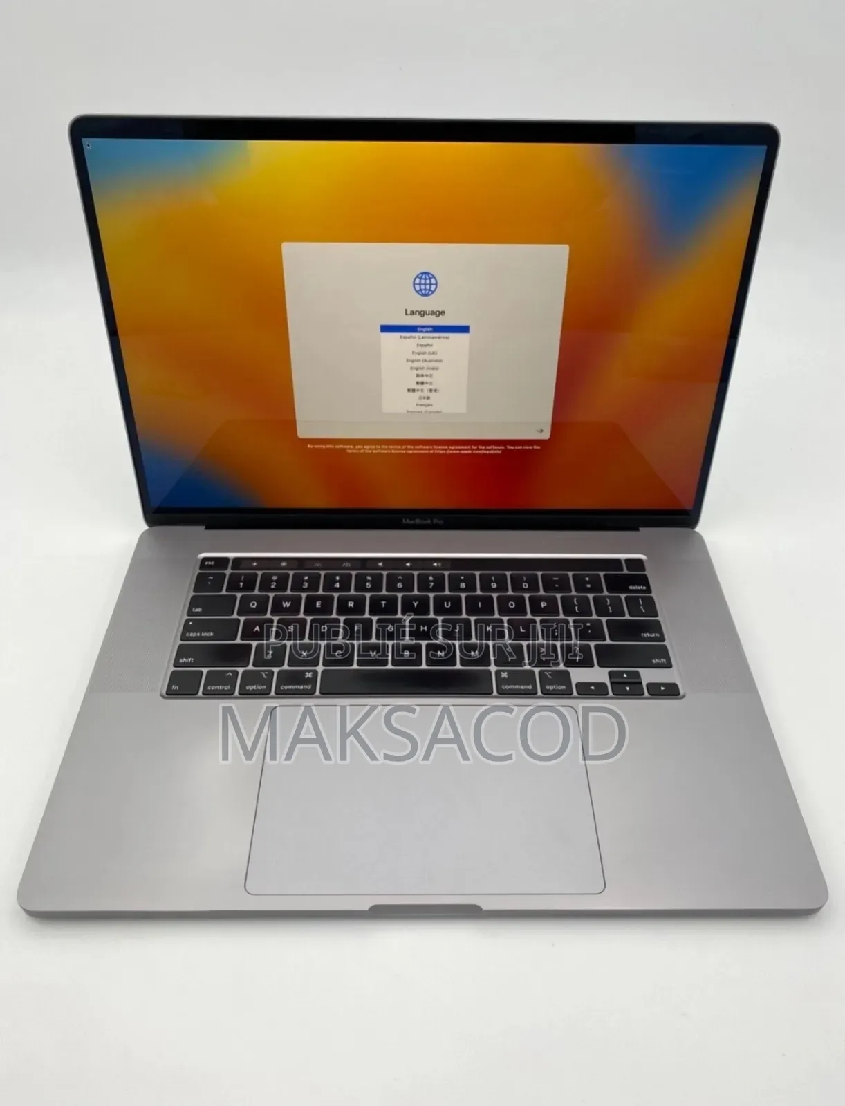 Ordinateur Portable Apple MacBook Pro 2019 32GB Intel Core I7 SSD 512GB