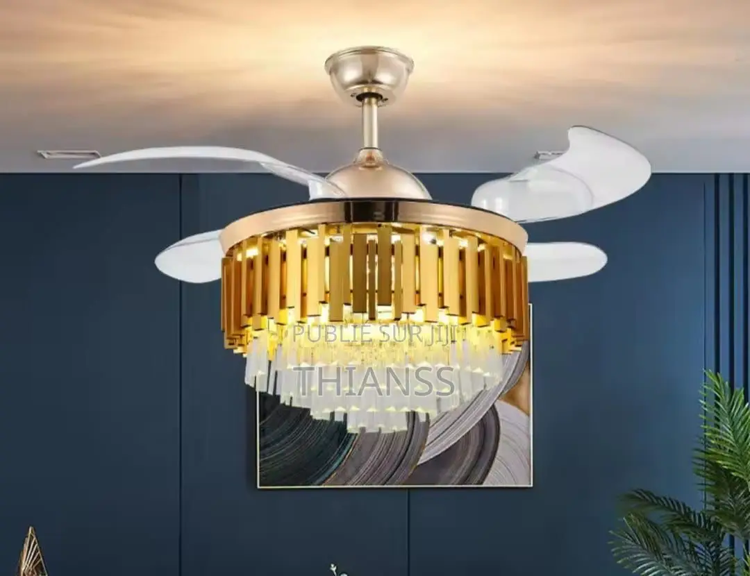 Lustre Avec Ventilateur Et Mp3