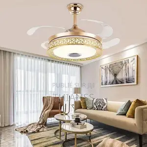 Lampe Avec Ventilateur Mp3 Et Commande