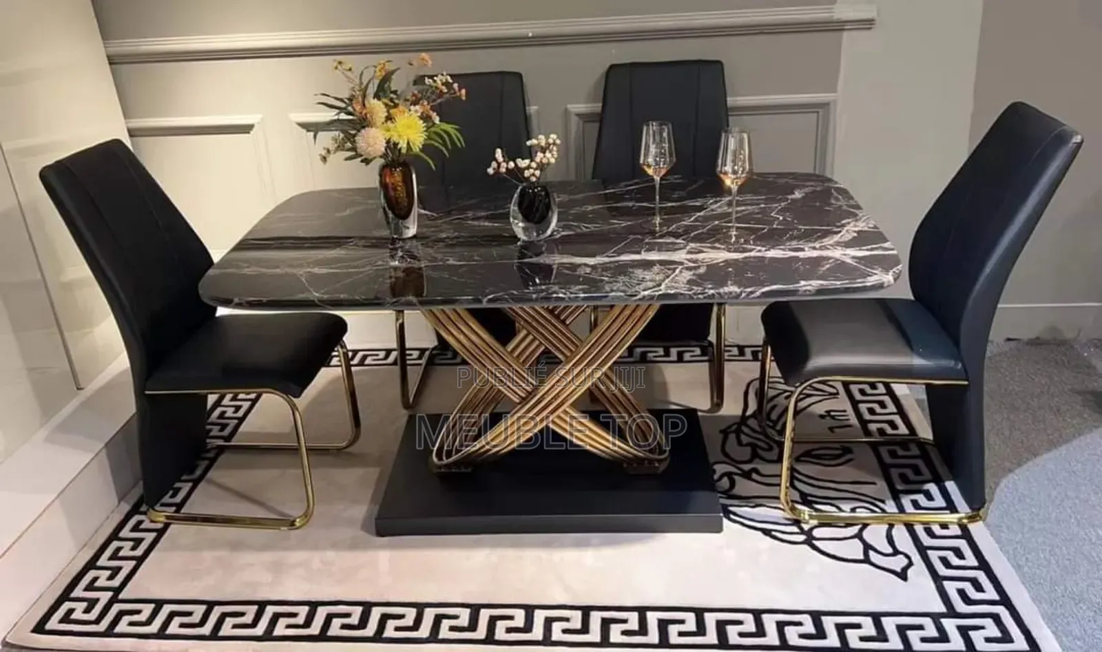 Tables a Manger De Luxe en 6 Places