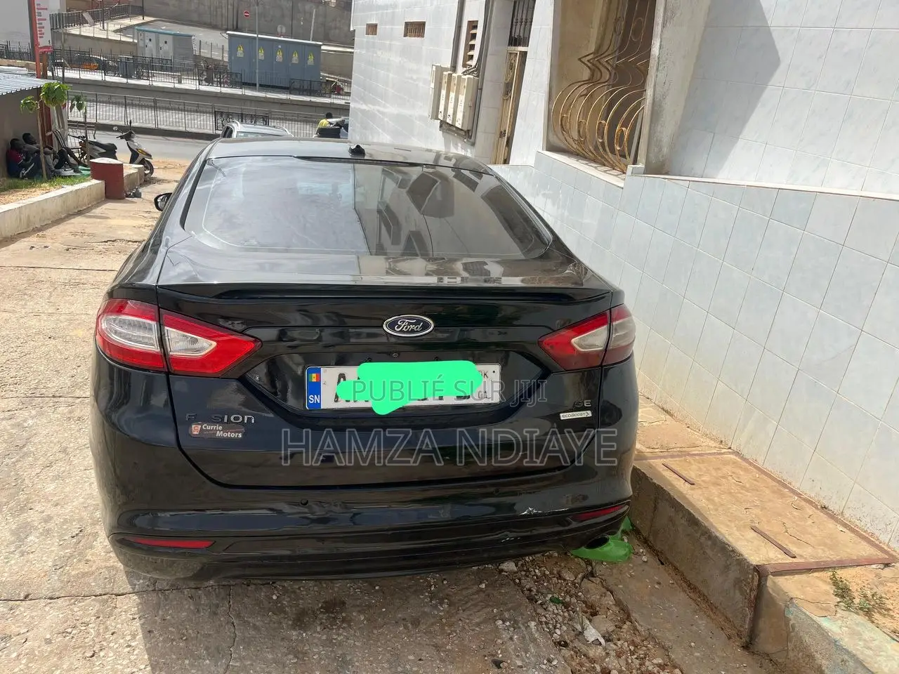 Ford Fusion 2014 Noir Mat