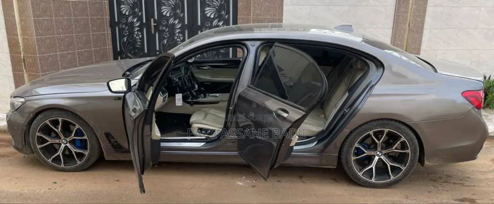 BMW 7 Series 2016 Marron