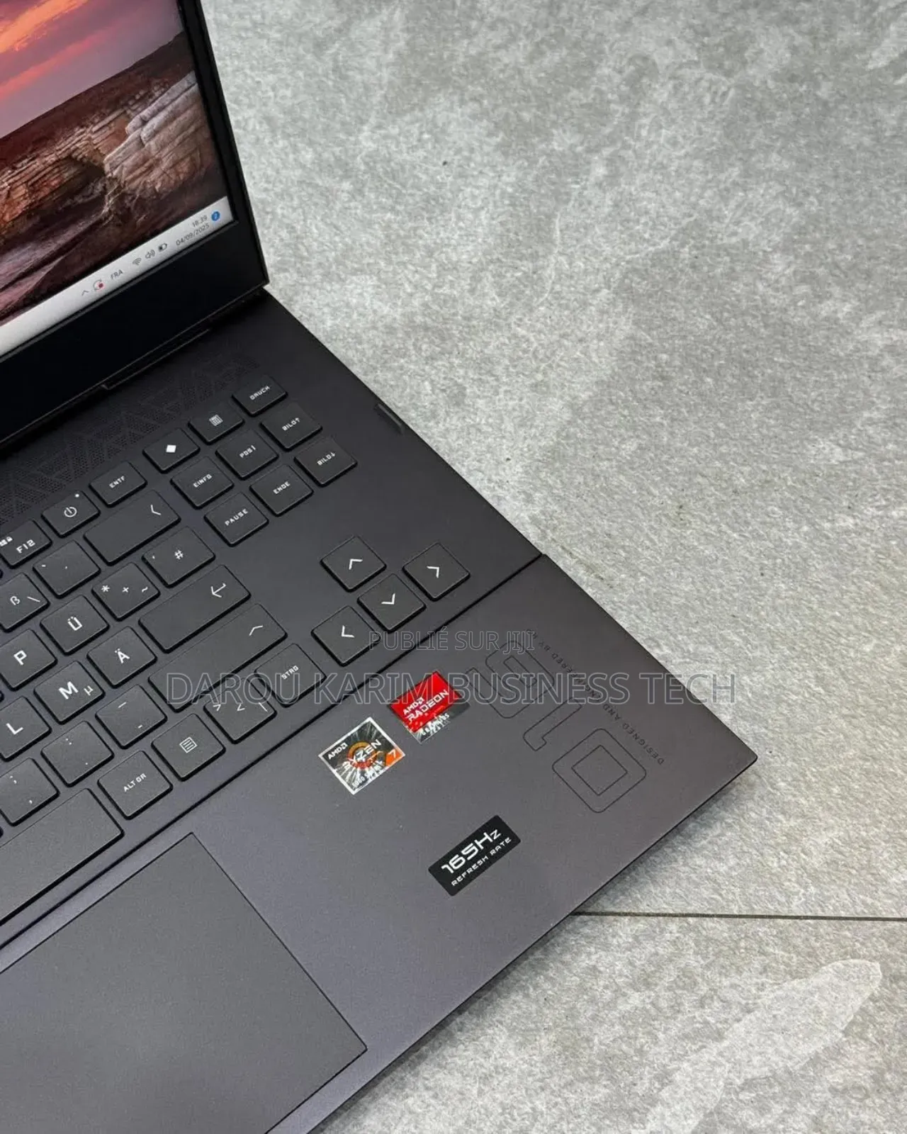 New Ordinateur Portable HP Omen 16 16GB AMD Ryzen 7 SSD 1T