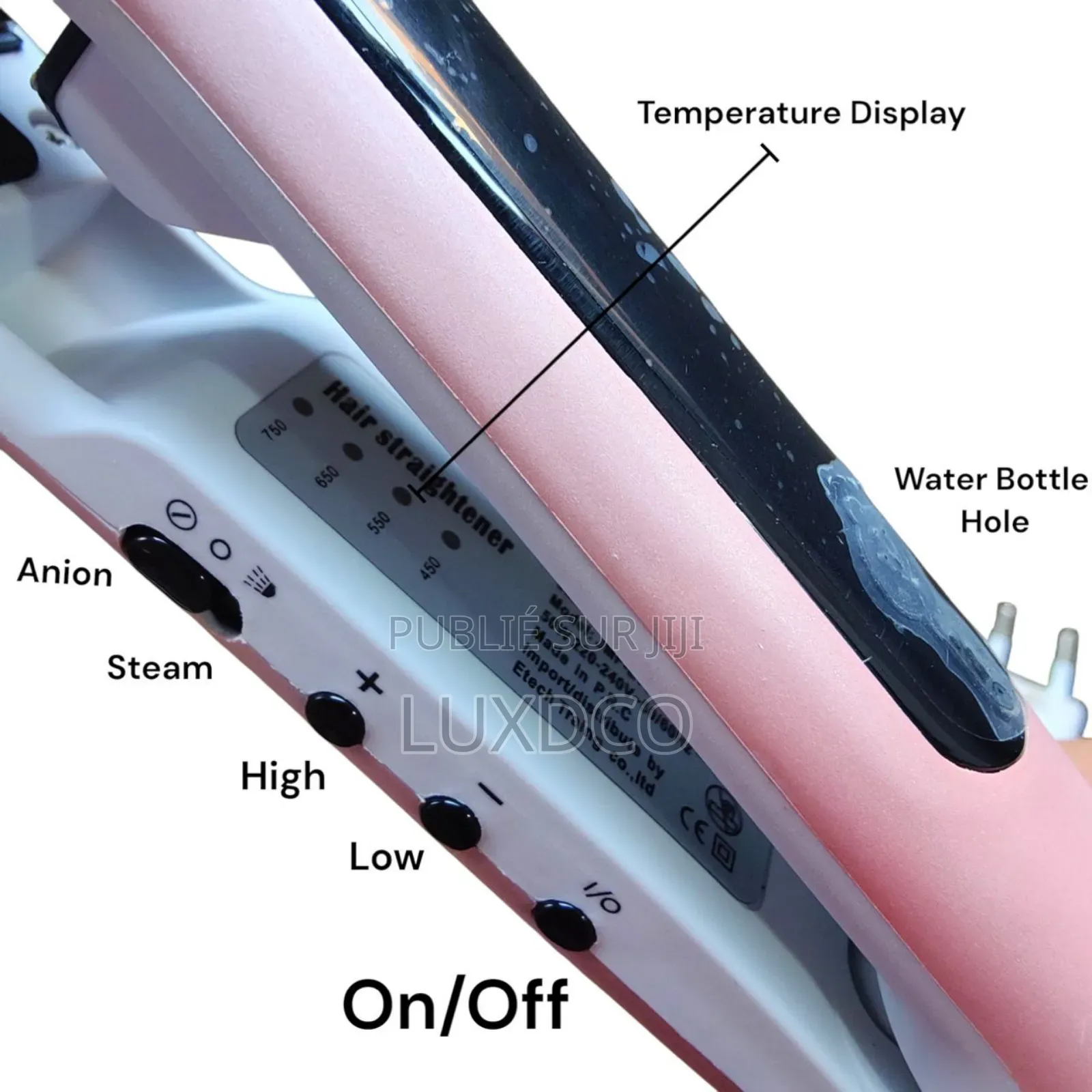 Fer À Lisser Professionnel À Vapeur