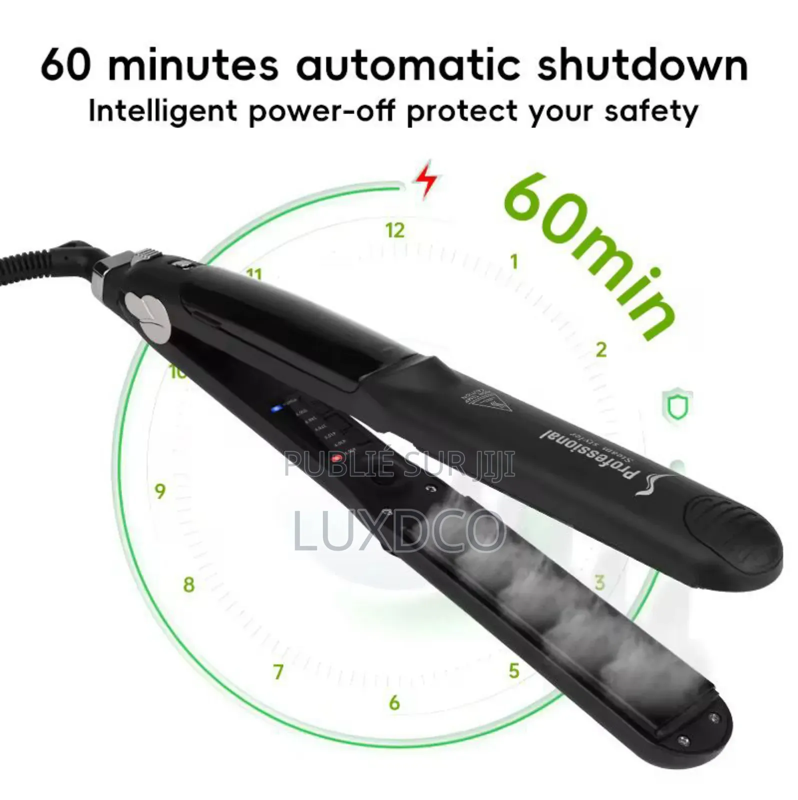 Lisseur À Cheveux À Vapeur Professionnel Original