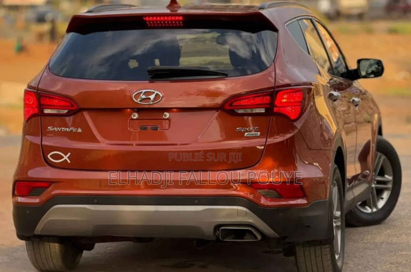 Hyundai Santa Fe Limited FWD 2017 Orange