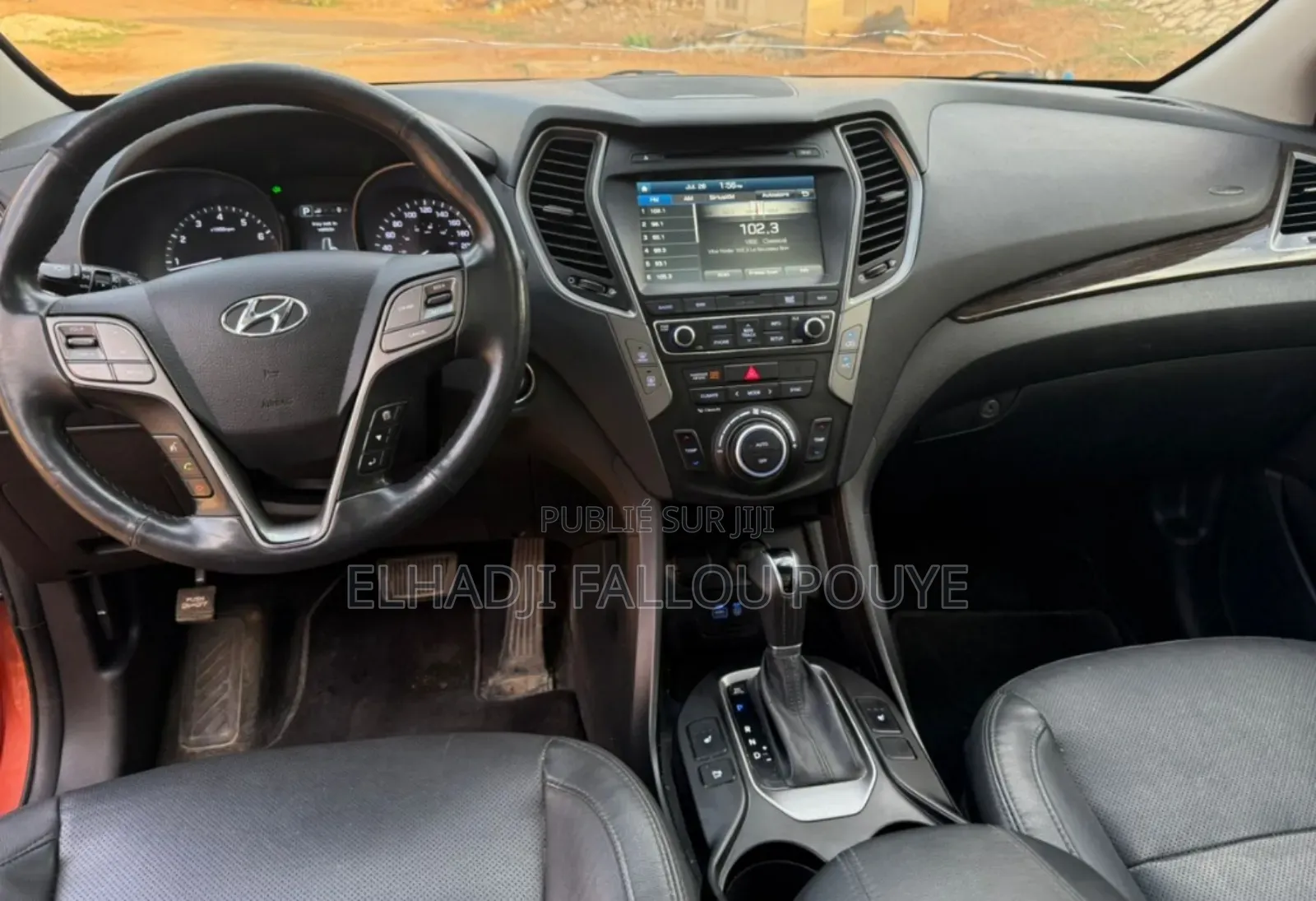 Hyundai Santa Fe Limited FWD 2017 Orange