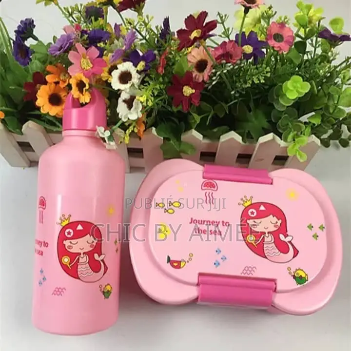 Boîtes À Lunch + Bouteille Enfants