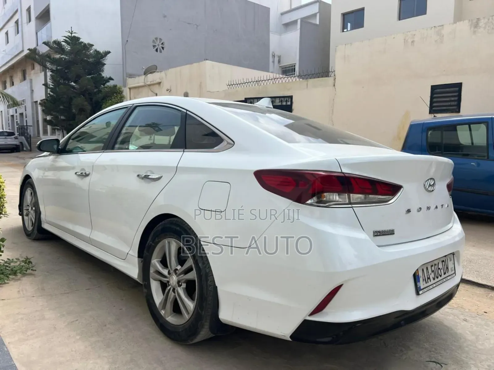Hyundai Sonata 2017 Blanc