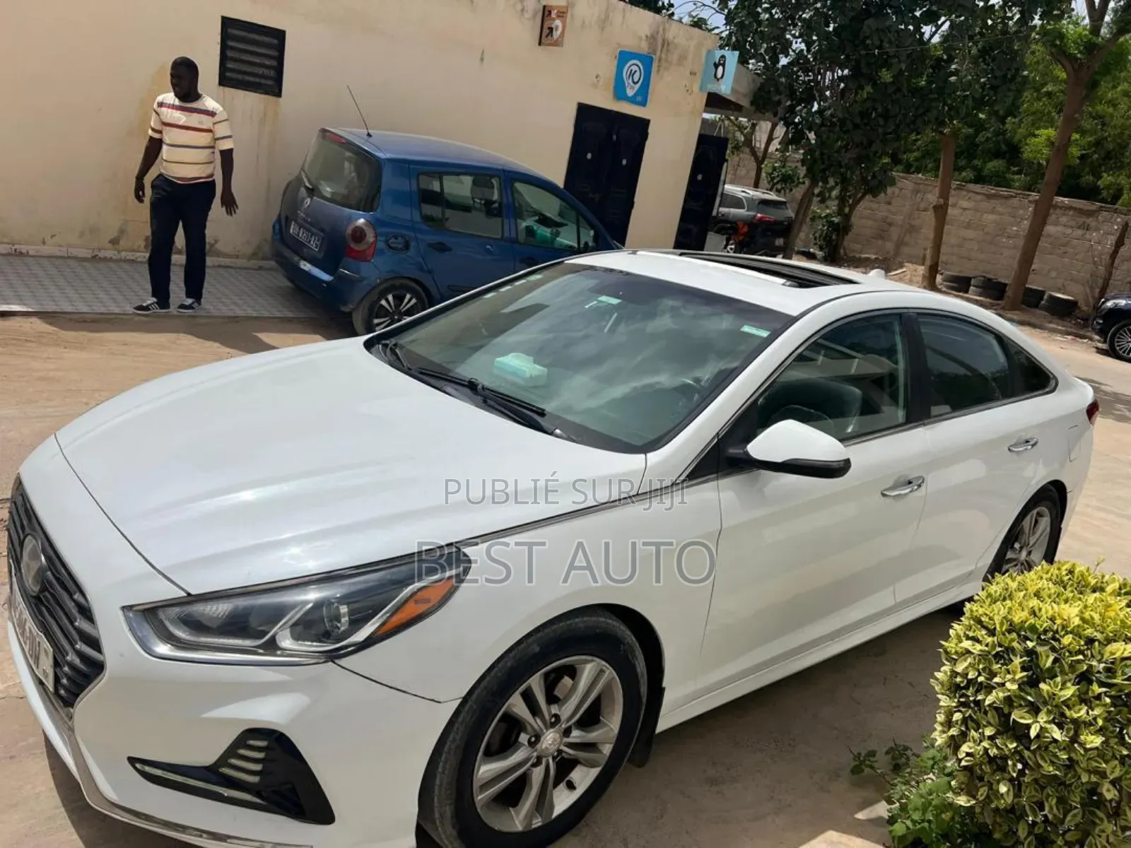 Hyundai Sonata 2017 Blanc