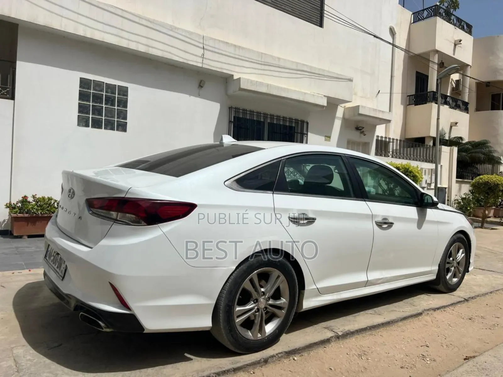 Hyundai Sonata 2017 Blanc