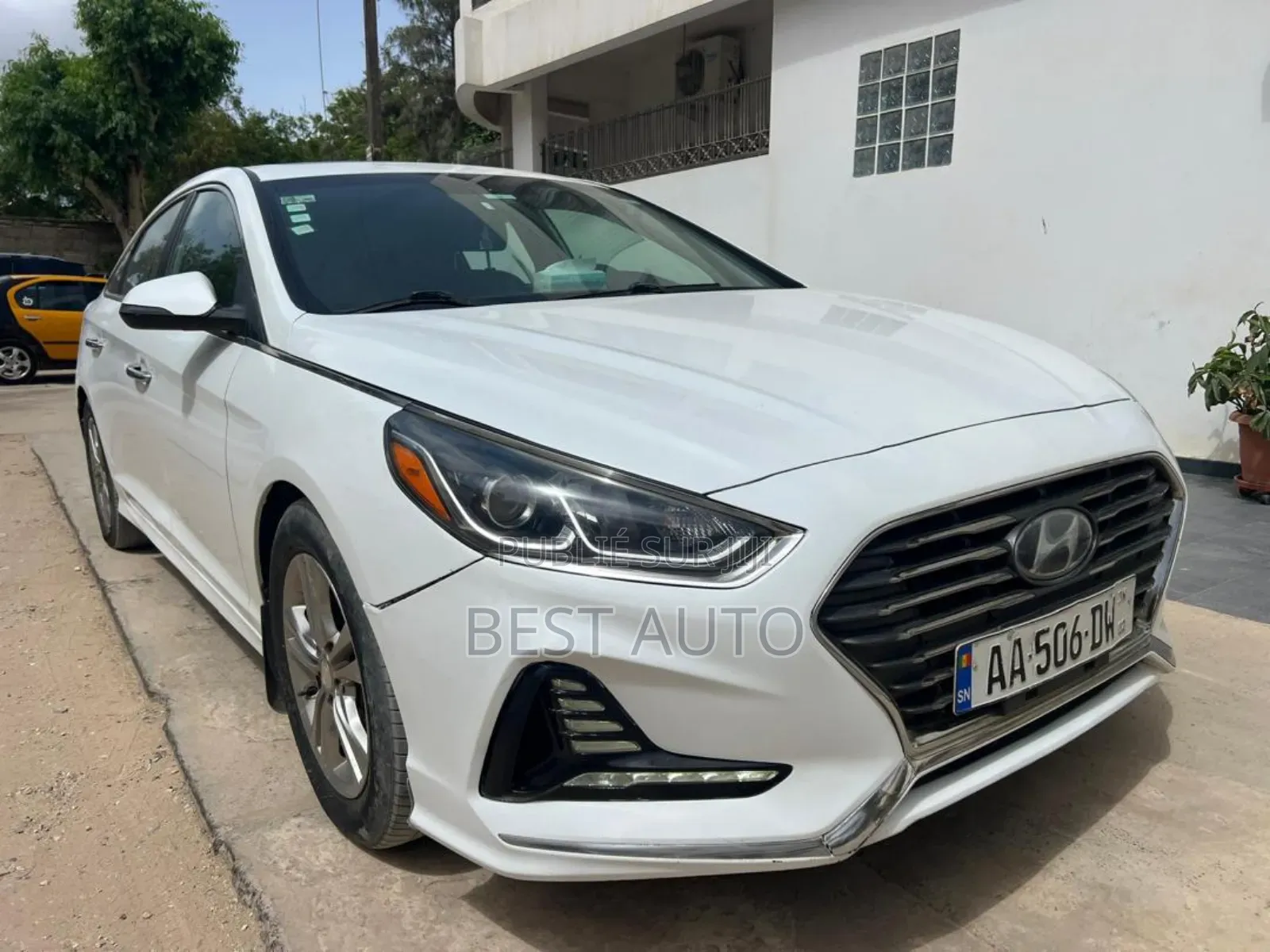 Hyundai Sonata 2017 Blanc