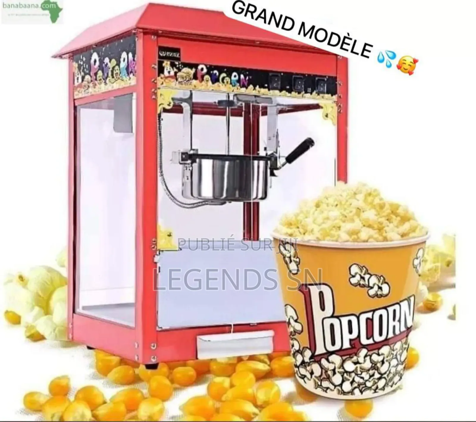 Machine À Popcorn Grand Modèle