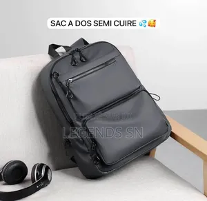 Photo - Sac À Dos Semi Cuire