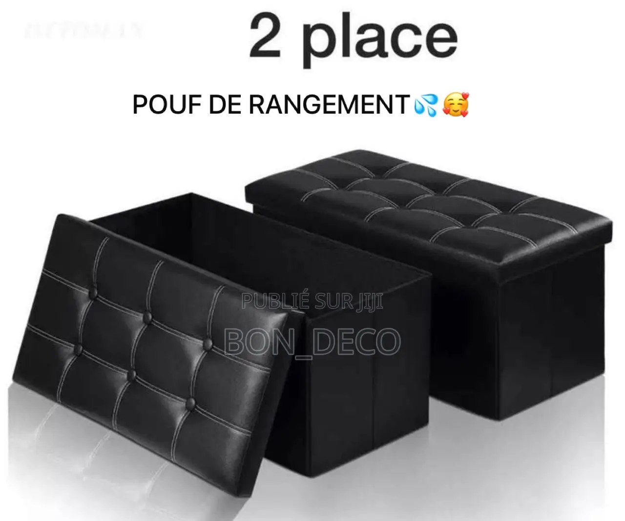 Pouf Feuteuile 2 PLC
