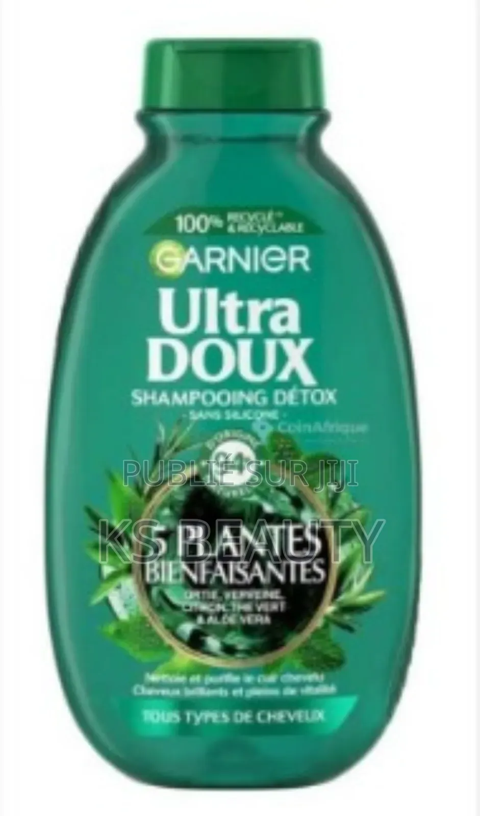Garnier Ultra Doux Thé Vert 5 Plantes Shampooing Vitalité