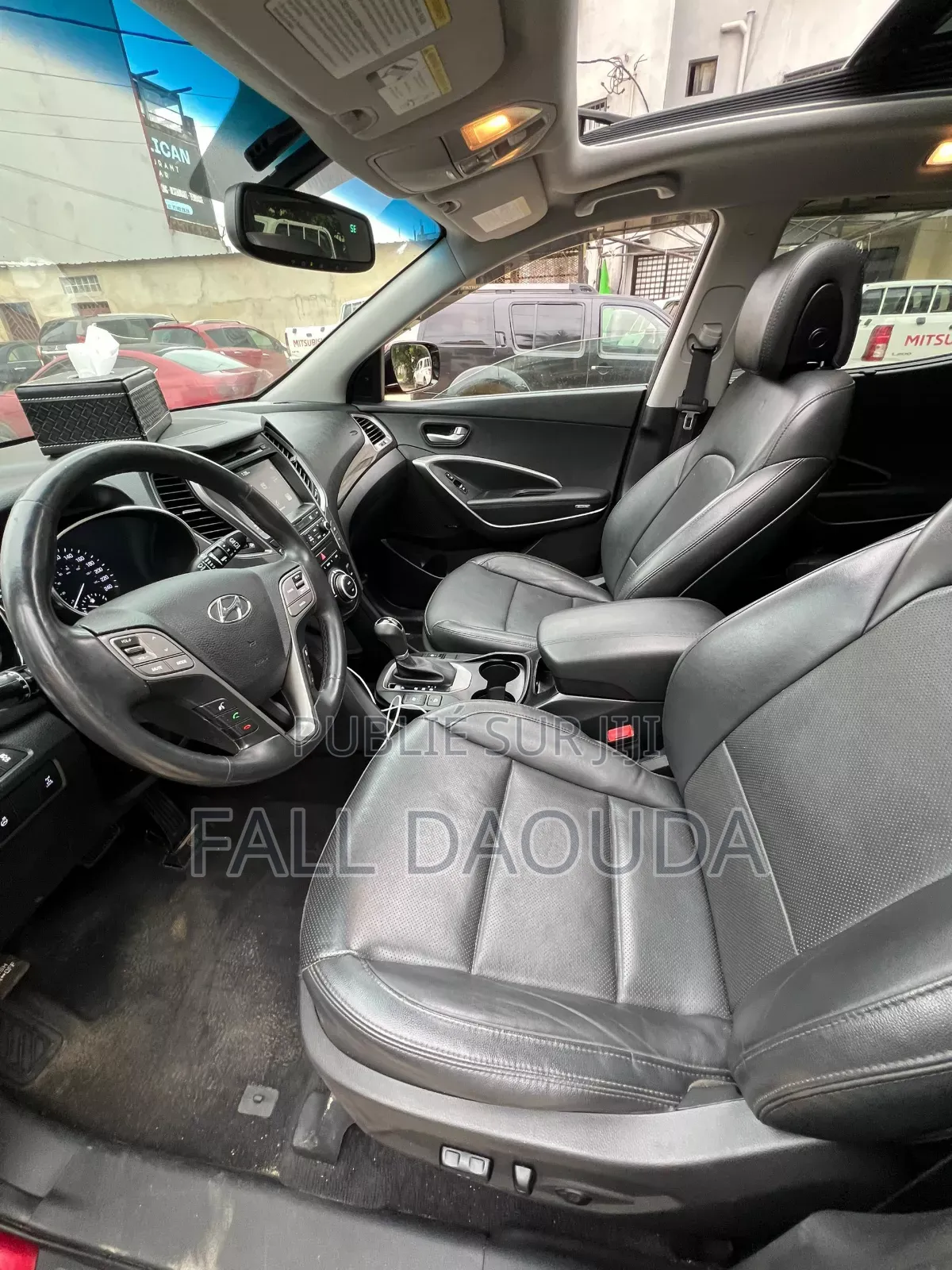 Hyundai Santa Fe 2017 Rouge