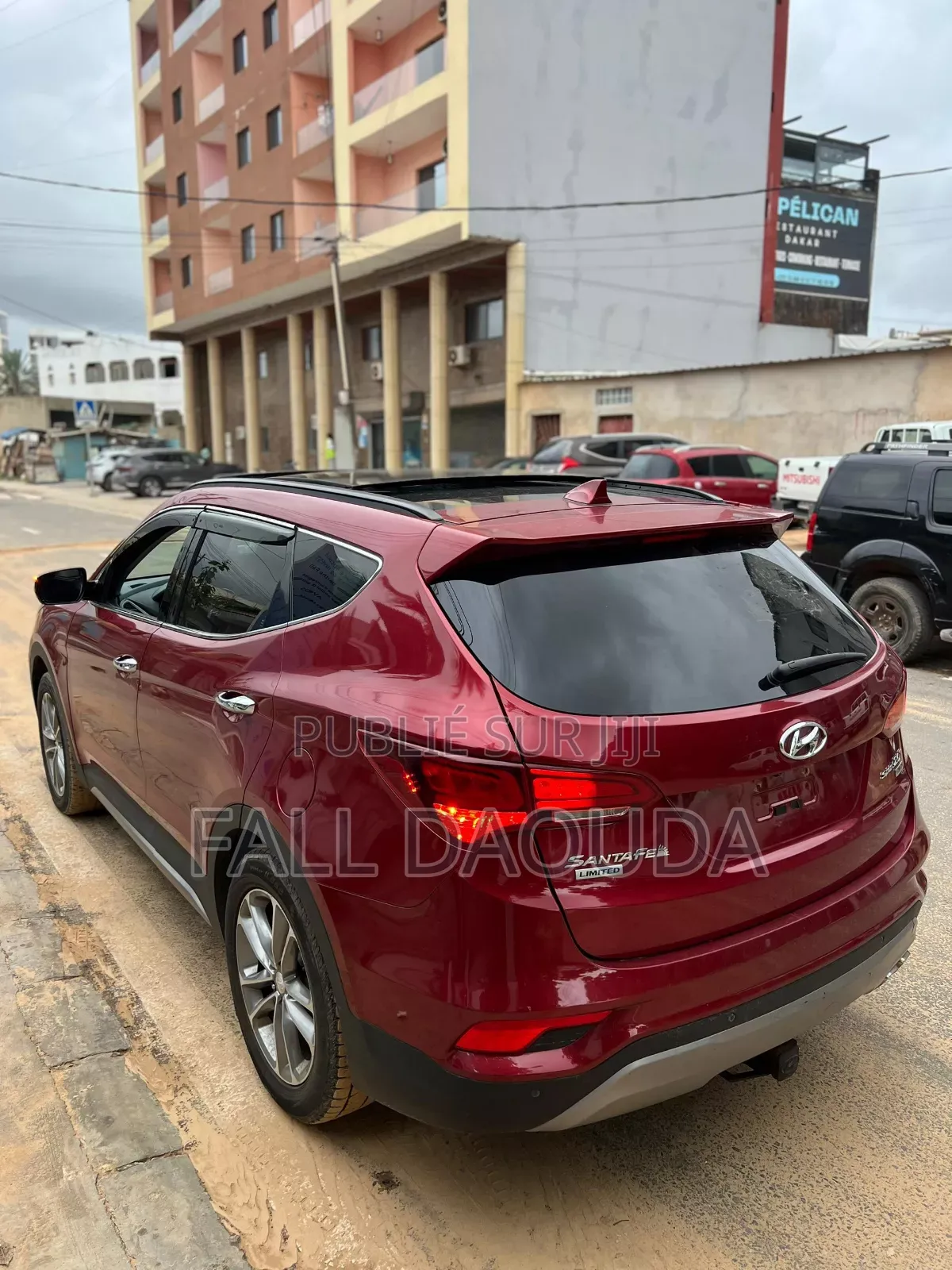 Hyundai Santa Fe 2017 Rouge