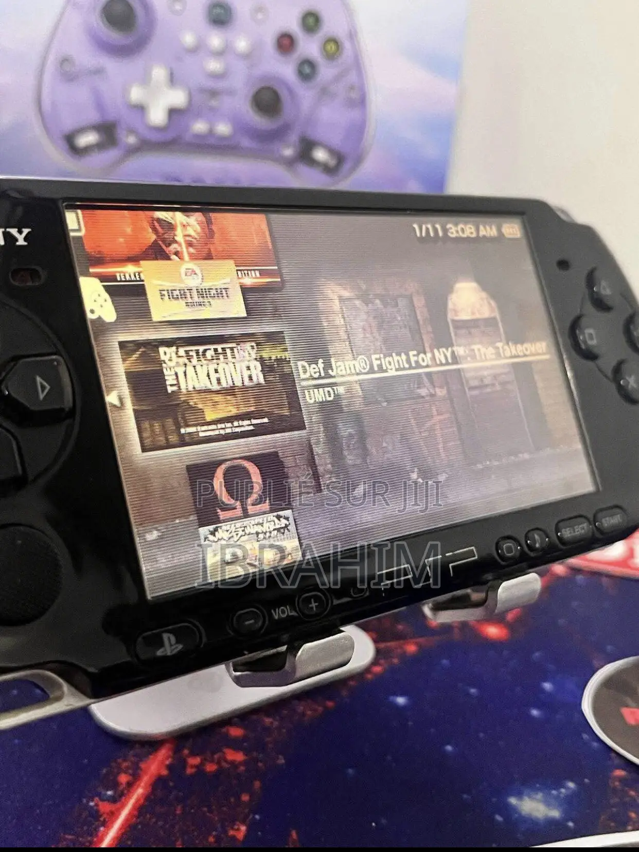 PSP Game Modèle Slim Très Propre 20 Jeux Installé