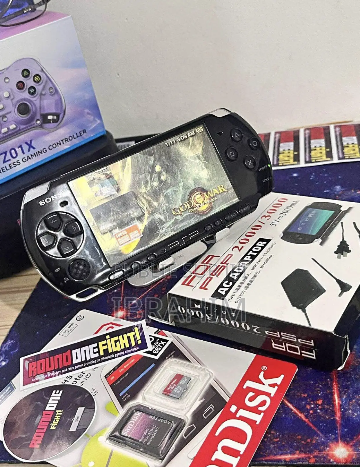 PSP Game Modèle Slim Très Propre 20 Jeux Installé