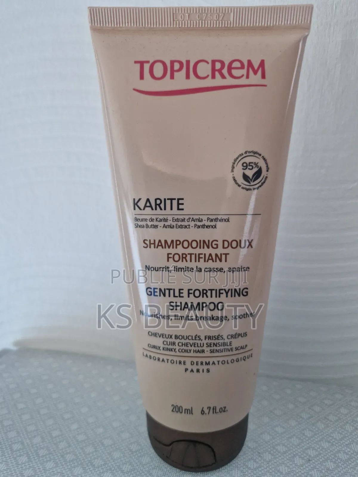 Topicrem Karite Shampooing Doux Fortifiant 200ml