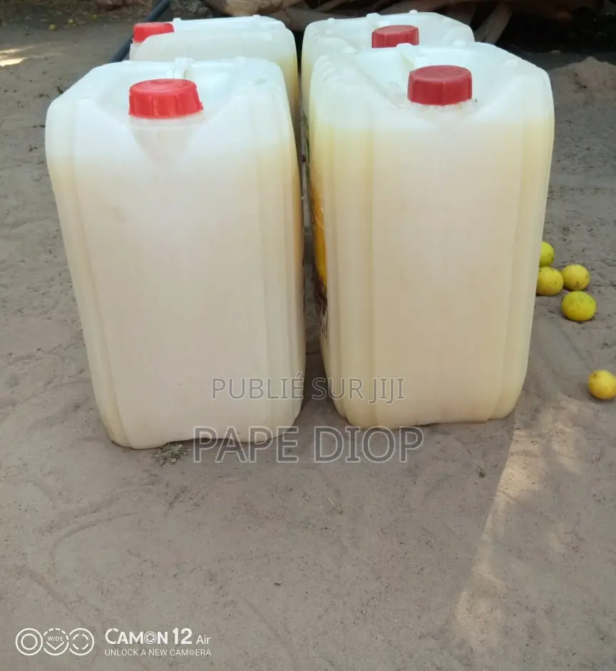 20l Huile De Palme Et Jus De Citron Bio 100% Casamance