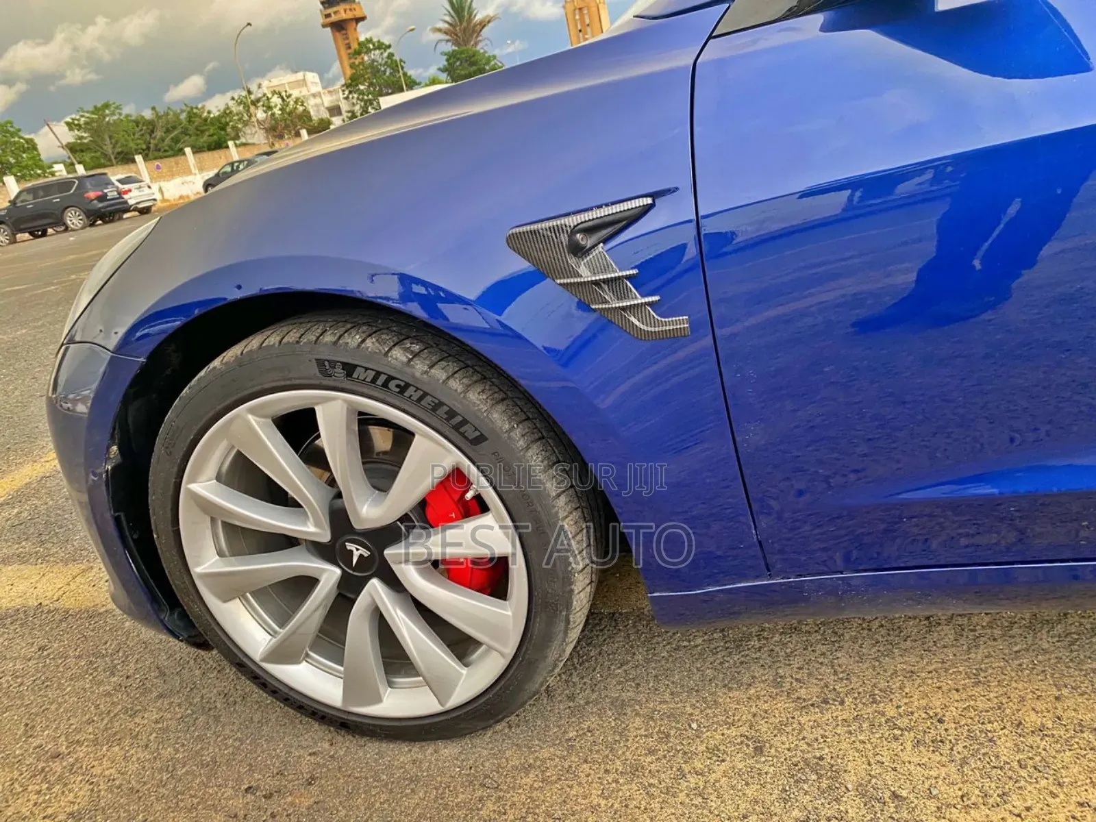 Tesla Model 3 2018 Blue