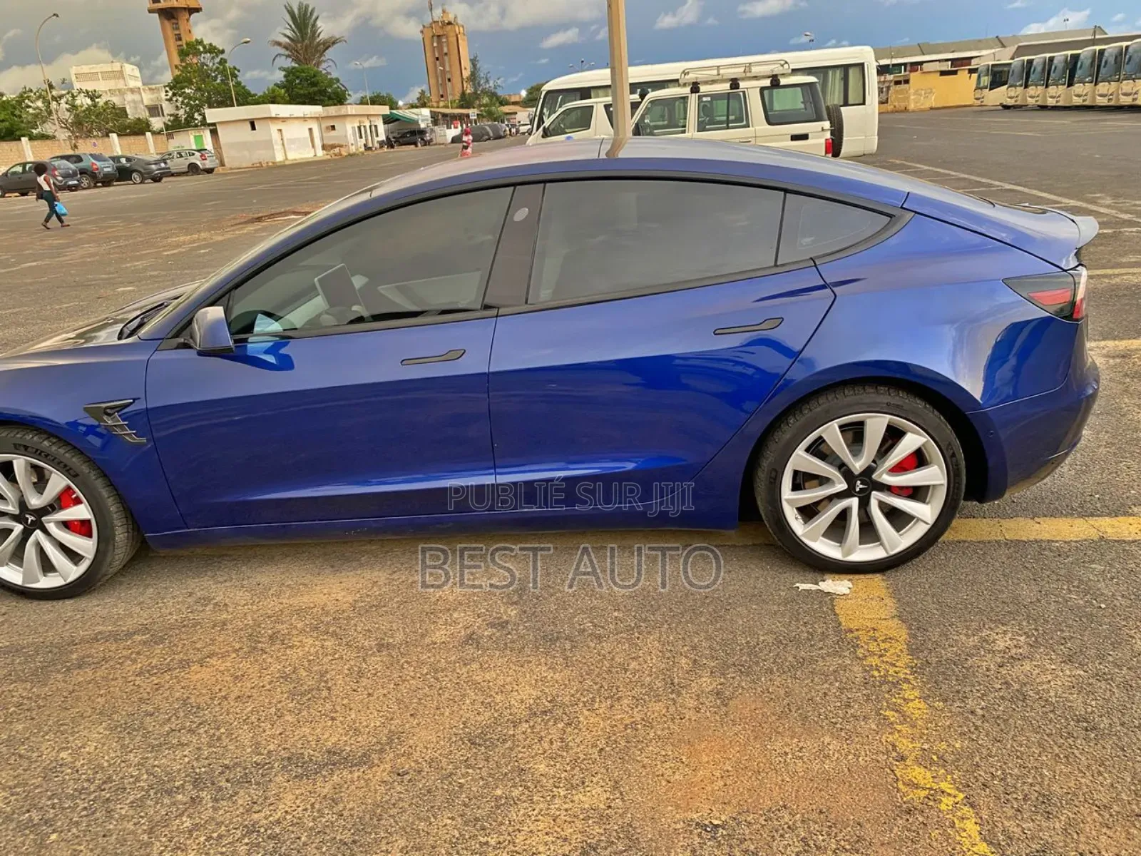 Tesla Model 3 2018 Blue