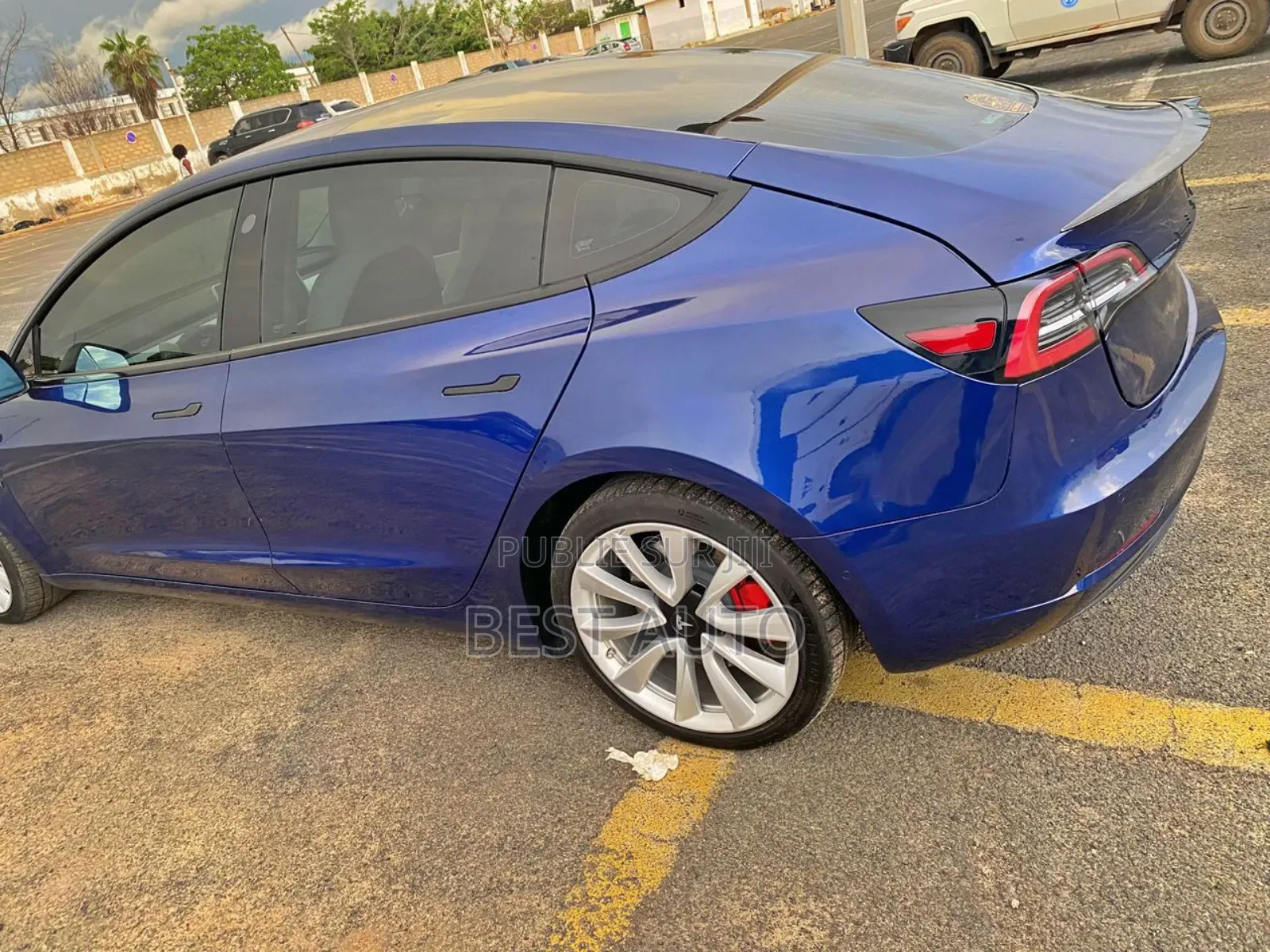 Tesla Model 3 2018 Blue