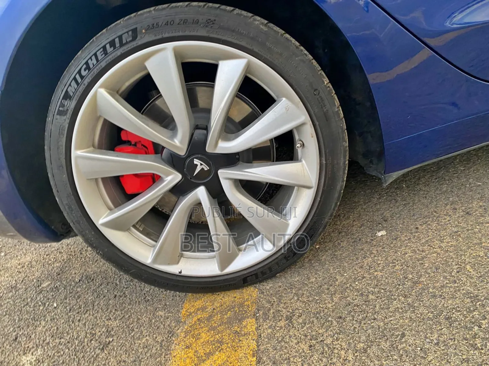 Tesla Model 3 2018 Blue