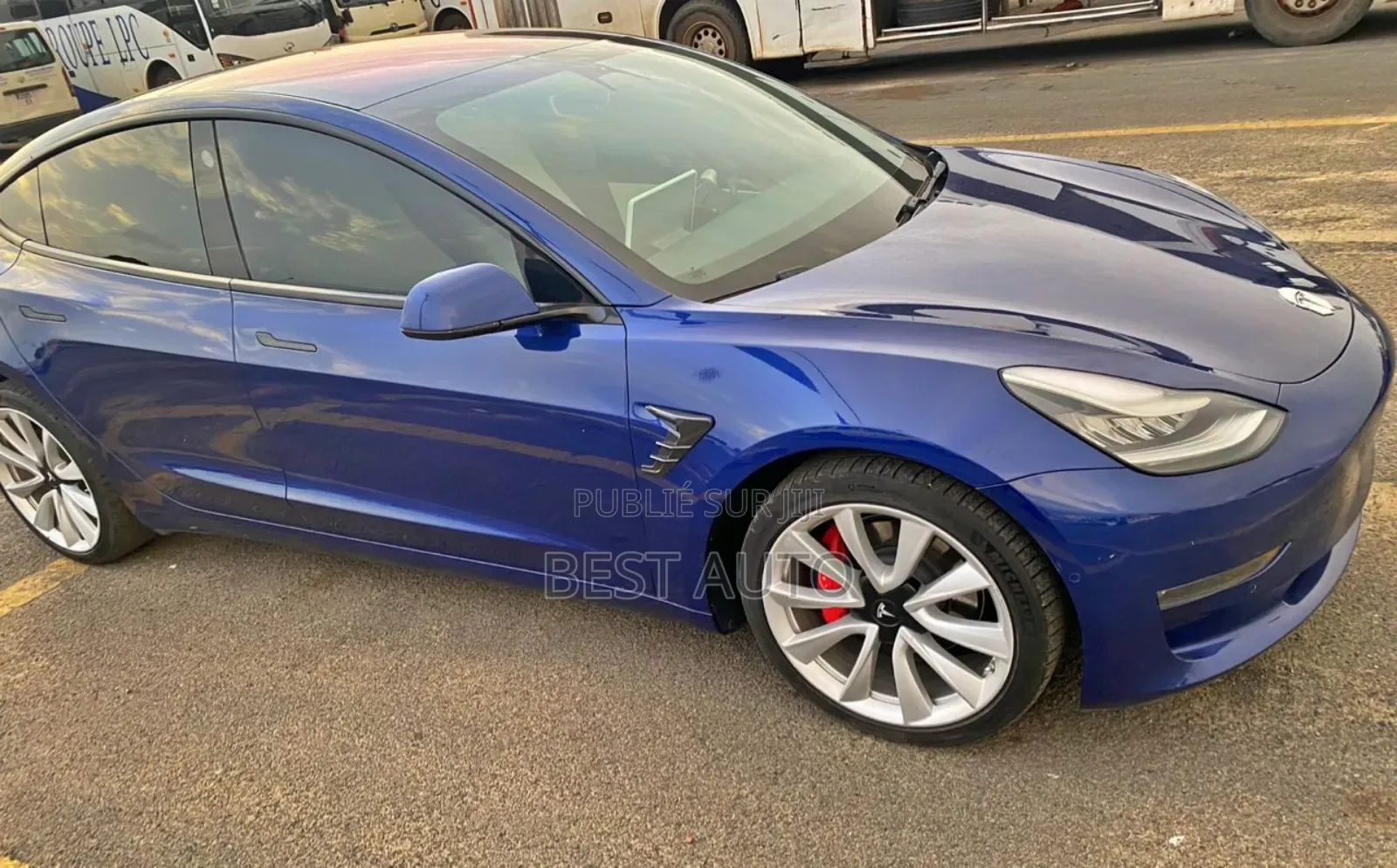 Tesla Model 3 2018 Blue