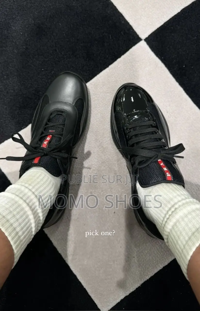 Prada America’S Cup – Sneakers De Luxe Emblématiques