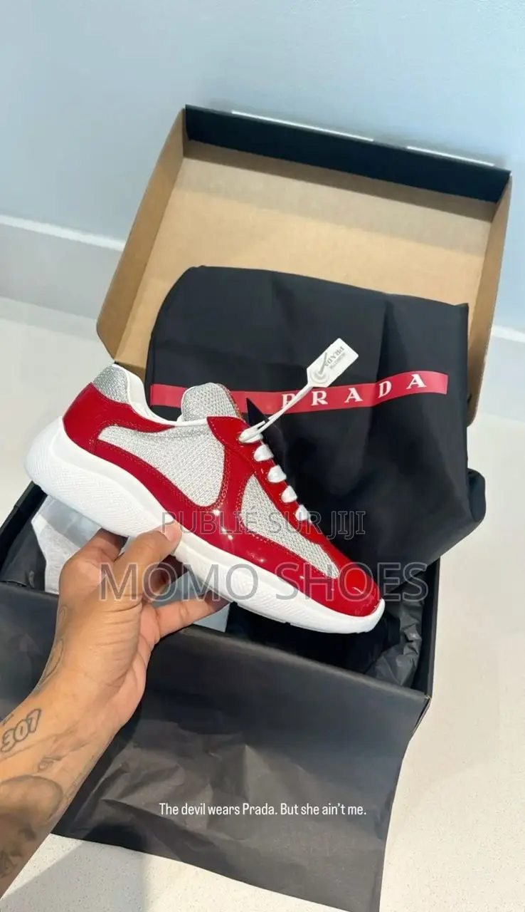 Prada America’S Cup – Sneakers De Luxe Emblématiques