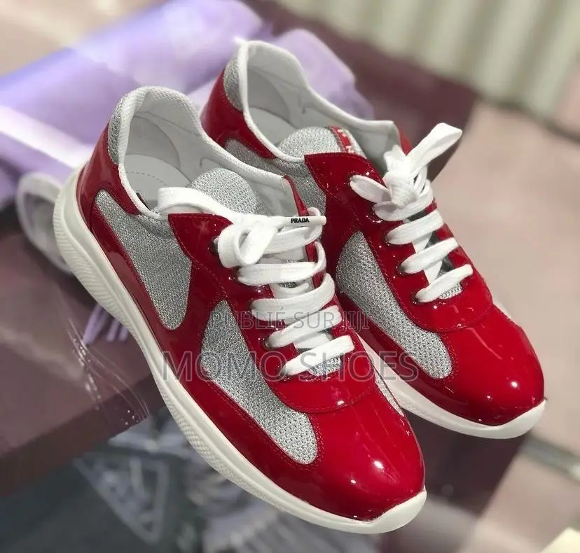 Prada America’S Cup – Sneakers De Luxe Emblématiques