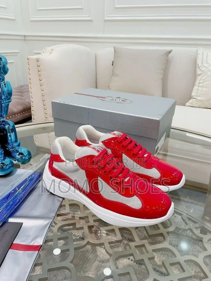 Prada America’S Cup – Sneakers De Luxe Emblématiques