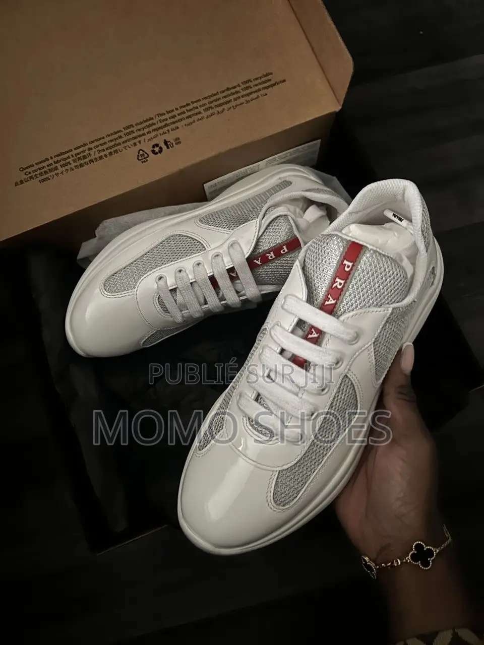Prada America’S Cup – Sneakers De Luxe Emblématiques