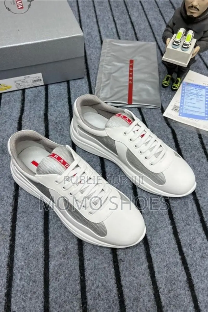 Prada America’S Cup – Sneakers De Luxe Emblématiques