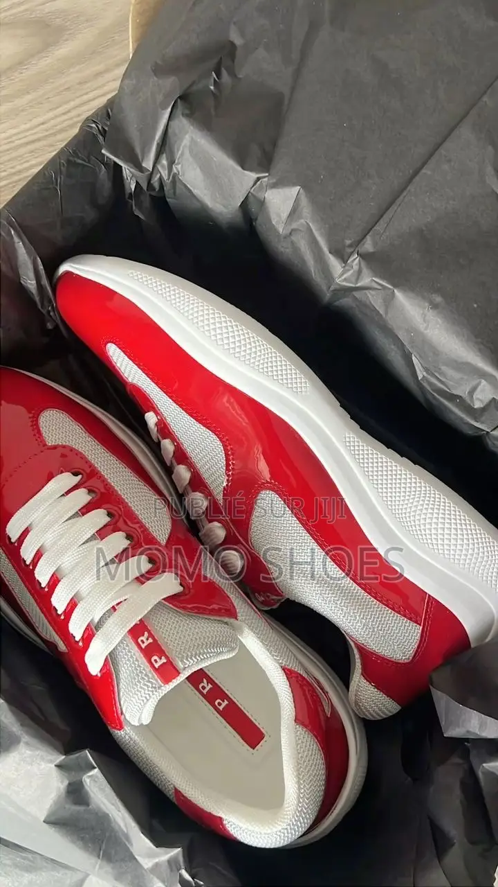 Prada America’S Cup – Sneakers De Luxe Emblématiques