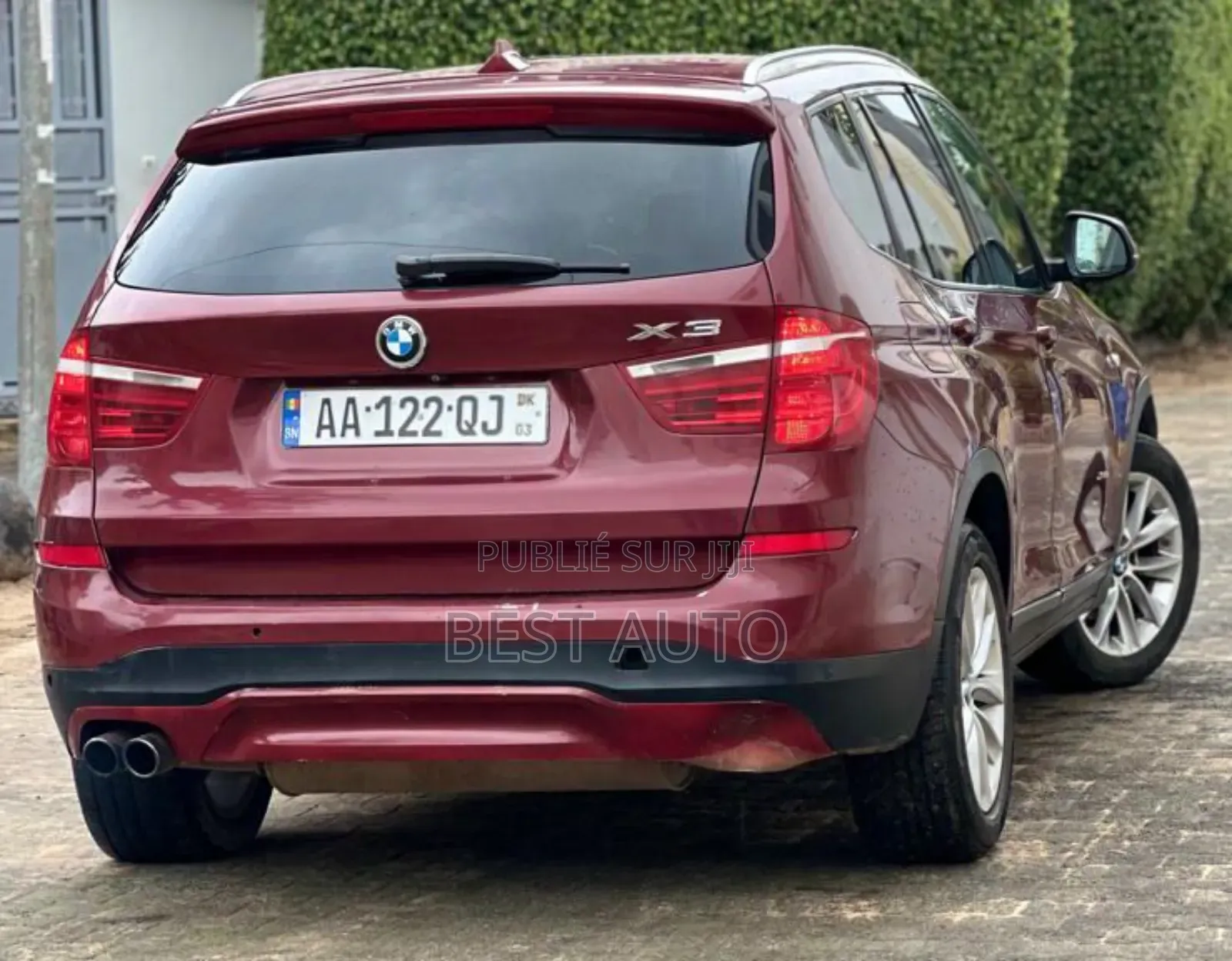 BMW X3 2015 Rouge
