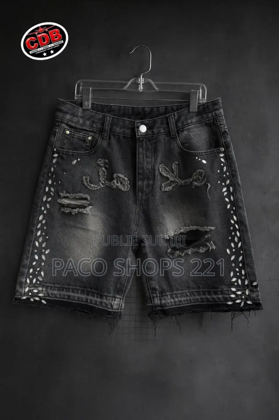 Short Jean Étoile CDB