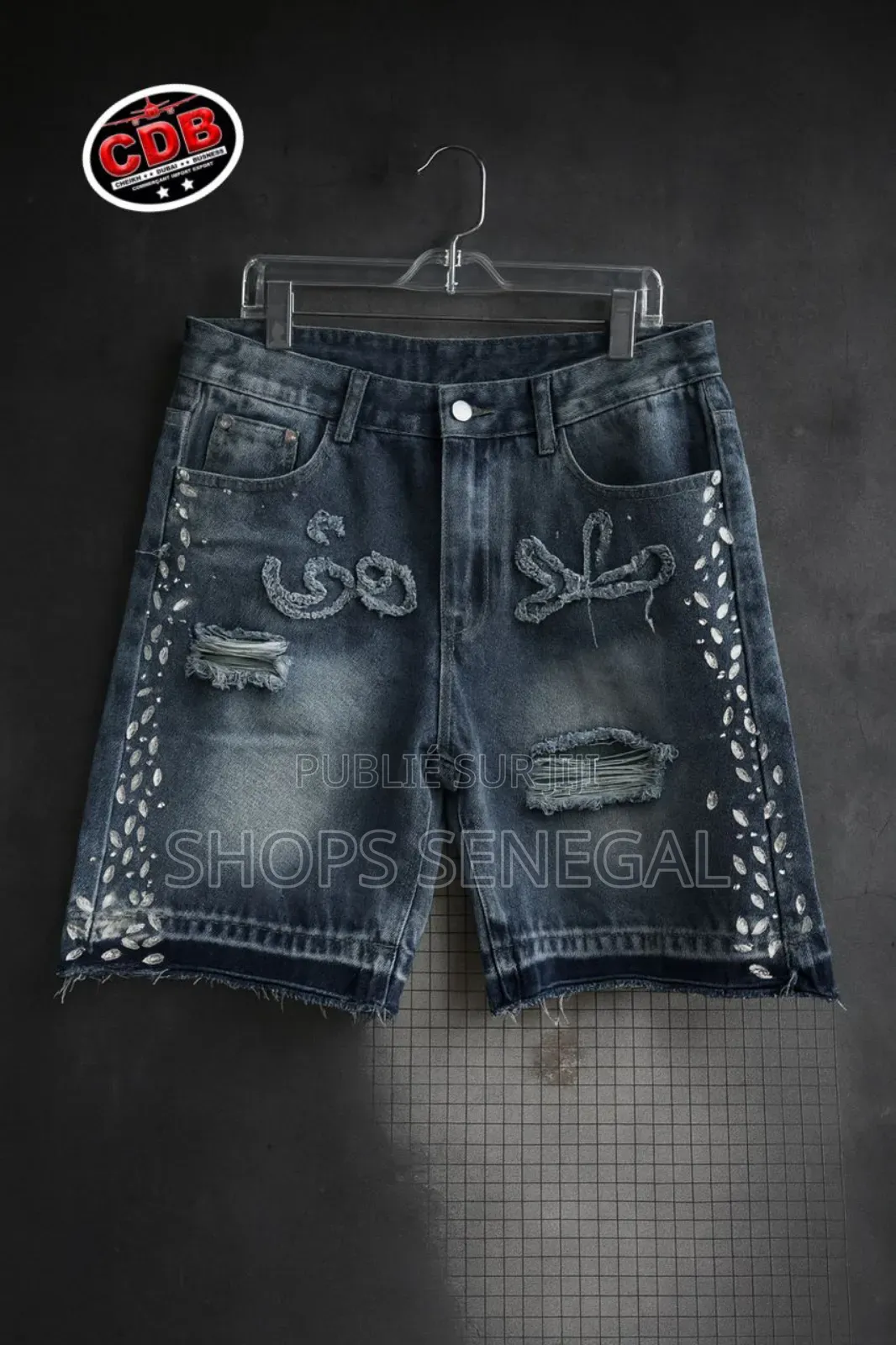 Short Jean Étoile CDB