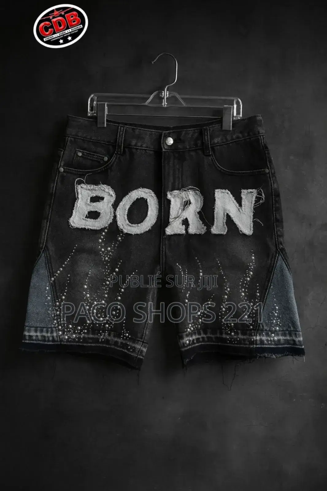 Short Jean Étoile CDB